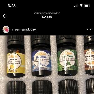 Homemade organic aromatherapy lotion they are great